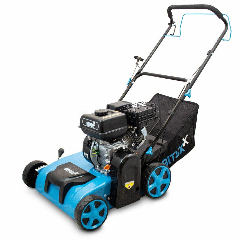 Benzínový vertikutátor Kultivátor do zeminy 7HP silný BITUXX 40L M18193